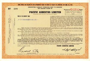 Pacific Asbestos Limited