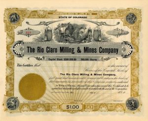 Rio Claro Milling and Mines Co.