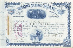 William Andrews Clark - Moulton Mining Co