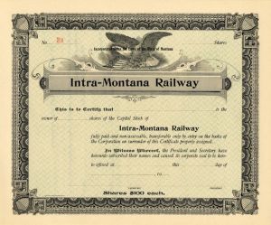 Intra=Montana Railway