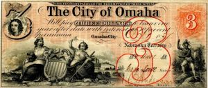 City of Omaha - Obsolete Note - Paper Money - SOLD