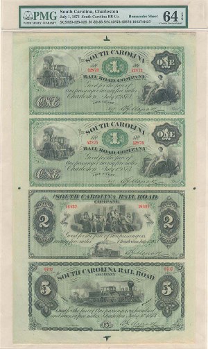 South Carolina Railroad Company - PMG Graded