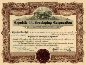Republic Oil Developing Corporation