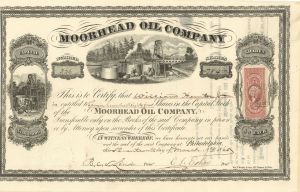 Moorhead Oil Co. - Stock Certificate