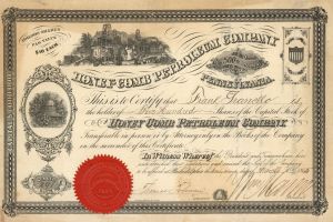 Honey Comb Petroleum Co. - Stock Certificate