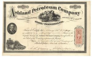 Ashland Petroleum Company - Stock Certificate