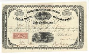 Eagle Rock Oil Co. - Stock Certificate