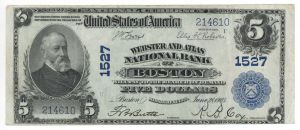 5 Dollars  -  U.S. Paper Money