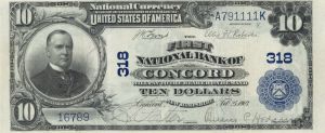 10 Dollars Large Size Note - 1903 dated U.S. Paper Money - KL 1228/FR 102PB - Lyons/Roberts Signatures