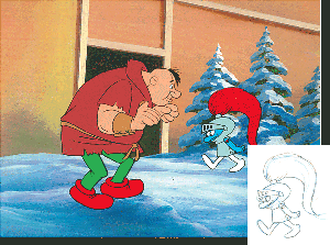 Bigmouth & Hefty Smurf