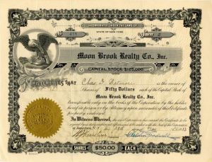 Moon Brook Realty Co., Inc.