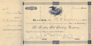 Findlay Belt Railway Co. - Stock Certificate