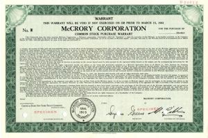 McCrory Corporation