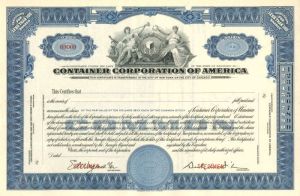 Container Corporation of America - Stock Certificate