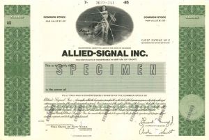 Allied-Signal Inc. - Stock Certificate