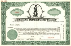 General Investors Trust - Stock Certificate
