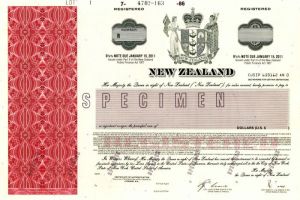 New Zealand - Registered Bond - Brown Available Only