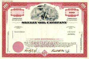Skelly Oil Co. - Stock Certificate