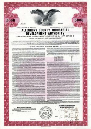 Allegheny County Industrial Development Authority - $5,000