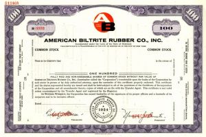 American Biltrite Rubber Co., Inc.