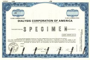 Dialysis Corporation of America