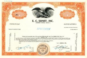 E. C. Ernst, Inc.