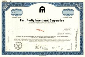 First Realty Investment Corporation
