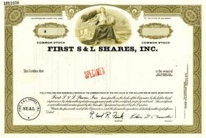 First S and L Shares, Inc.