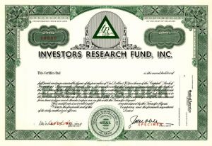 Investors Research Fund, Inc.