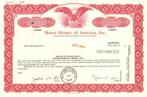 Motor Homes of America, Inc.