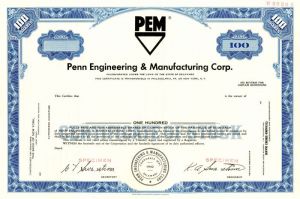 Penn Engineering and Manufacturing Corp.