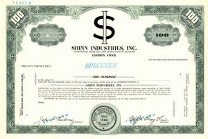 Shinn Industries, Inc.