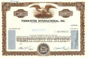 Todhunter International, Inc.