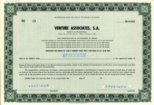 Venture Associates, S.A.