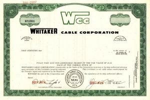 Whitaker Cable Corporation