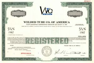 Welded Tube Co. of America