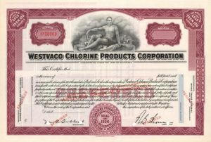 Westvaco Chlorine Products Corporation - Specimen Stock