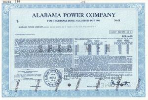Alabama Power Co. - Specimen Bond