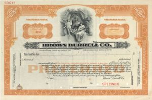 Brown Durrell Co. - Specimen Stock