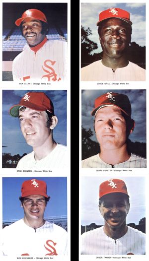 6 Photos of Chicago White Sox Players - Sports Memorabilia