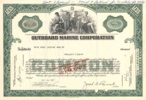 Outboard Marine Corporation - Stock Certificate