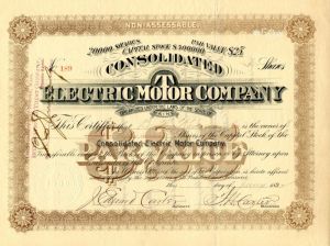 Consolidated Electric Motor Co.