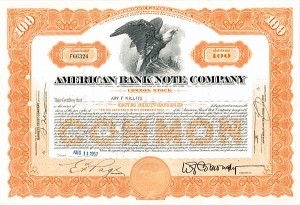 American Banknote Co. - Stock Certificate