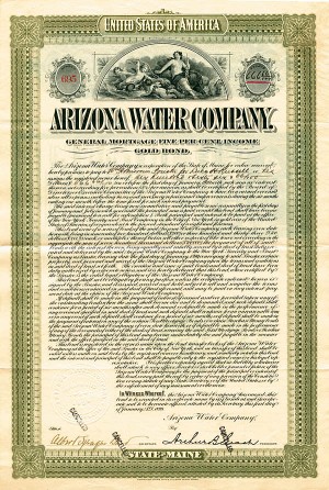 Arizona Water Co. - 5% Utility Gold Bond