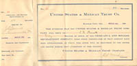 Chihuahua and Sinaloa Development Co. - Stock Certificate - Branch Company of the Atchison Topeka Santa Fe Railway