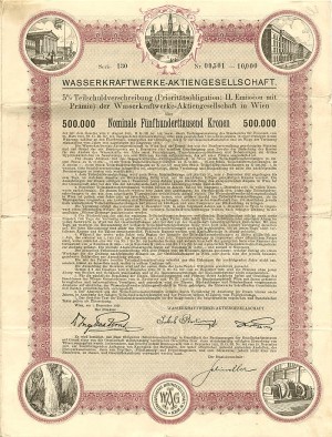 Austrian Bond - 50,000 or 500,000 Kronen