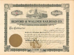 Bedford and Wallner Railroad Co.
