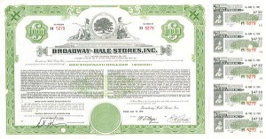 Broadway-Hale Stores, Inc - Bond