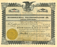 Buchholz-Hill Transportation Co. - Stock Certificate