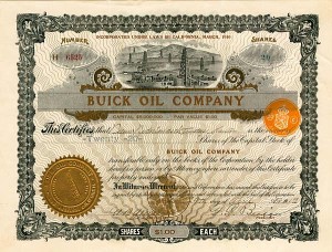 David Dunbar Buick - Buick Oil Company
